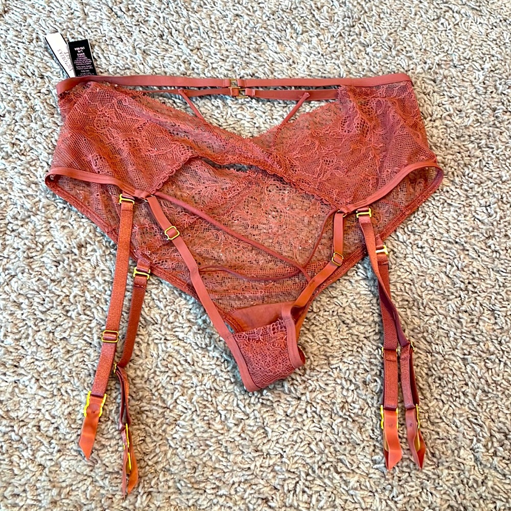 NWT dusty rose lingerie